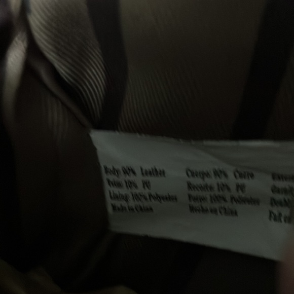 Steven by Steve Madden Two Toned Leather Clutch in Chocolate Brown and Gold OS - Picture 6 of 6